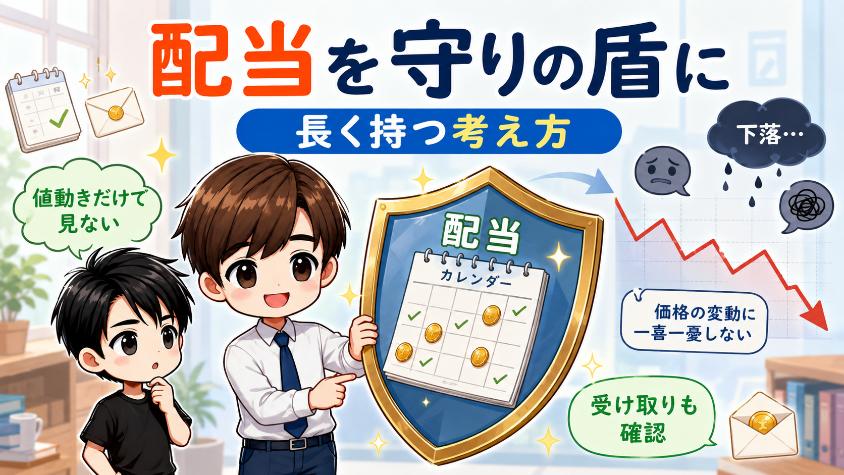 4. 配当金を「守りの盾」にする長期保有の考え方