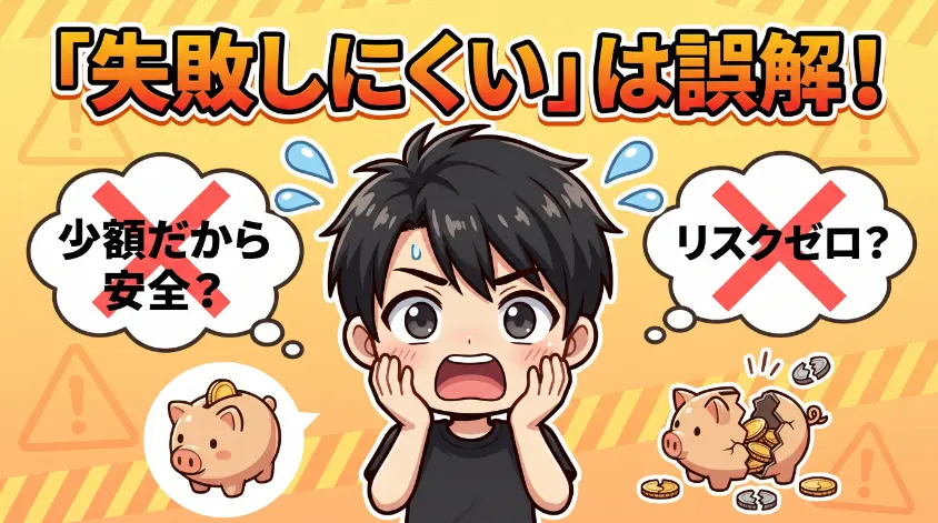 1.2　「ミニ株は失敗しにくい」という誤解