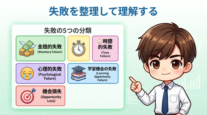 2.3　「失敗」の正体　5つの分類で整理する