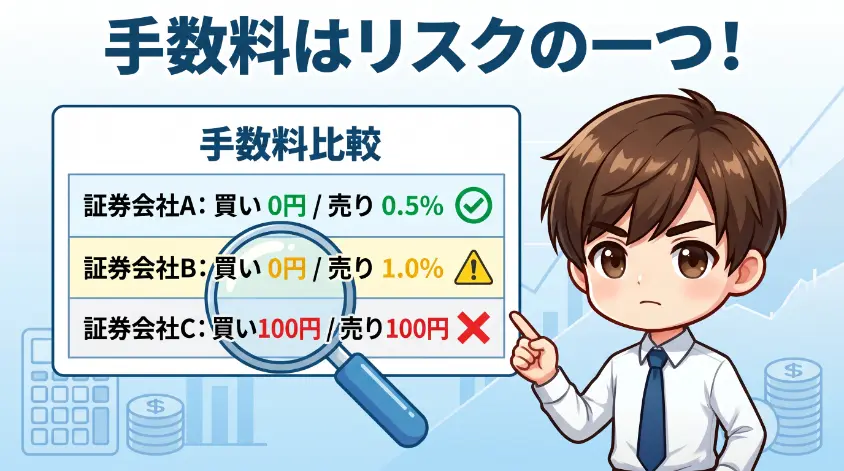 4.1　鉄則①：コストの最適化　売買手数料は「投資のリスクの一つ」